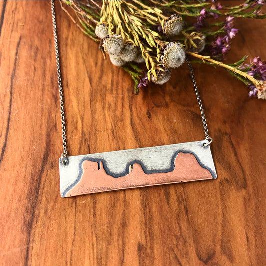 Monument Valley Bar Necklace